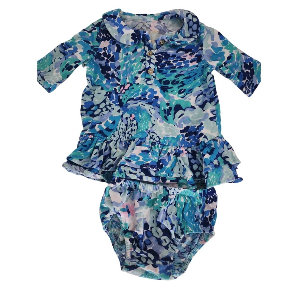 3-6M Lilly Pulitzer dress and bloomers